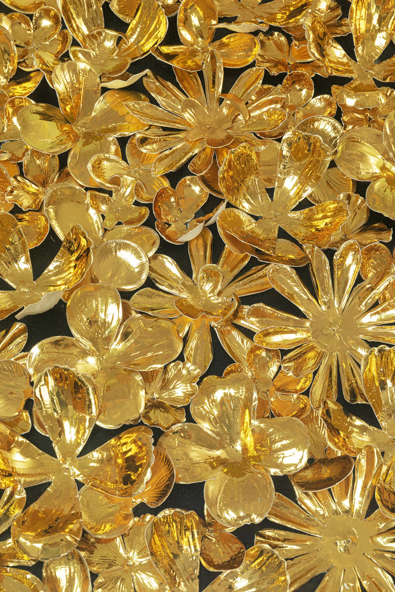Couchtisch Gold Flowers 120x60 – Bild 5