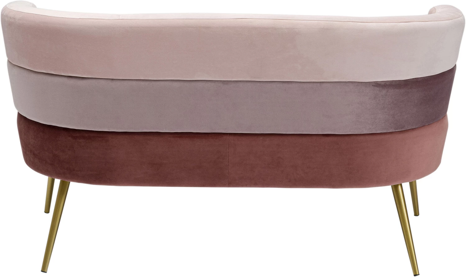 Sofa Sandwich 2-Sitzer Rosa – Bild 6