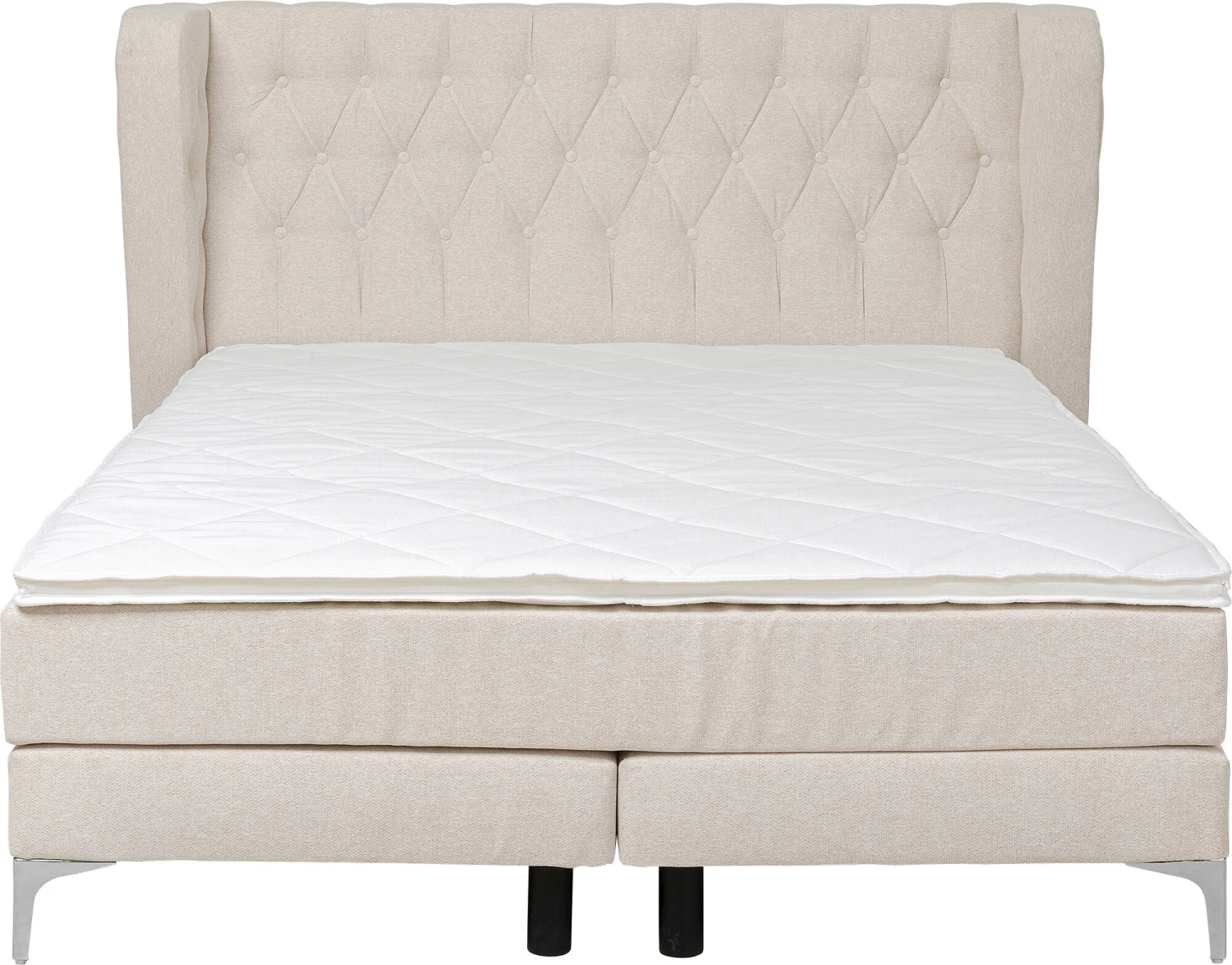 Boxspringbett Benito Moon Creme 160x200cm – Bild 11