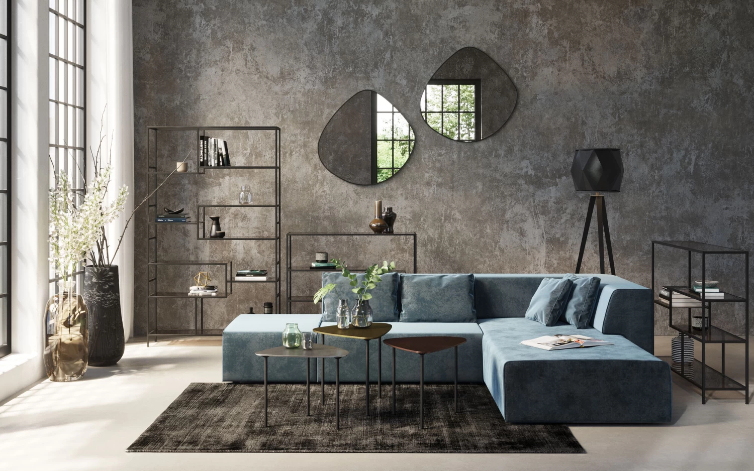 Spiegel Göteborg 90x93cm – Bild 3