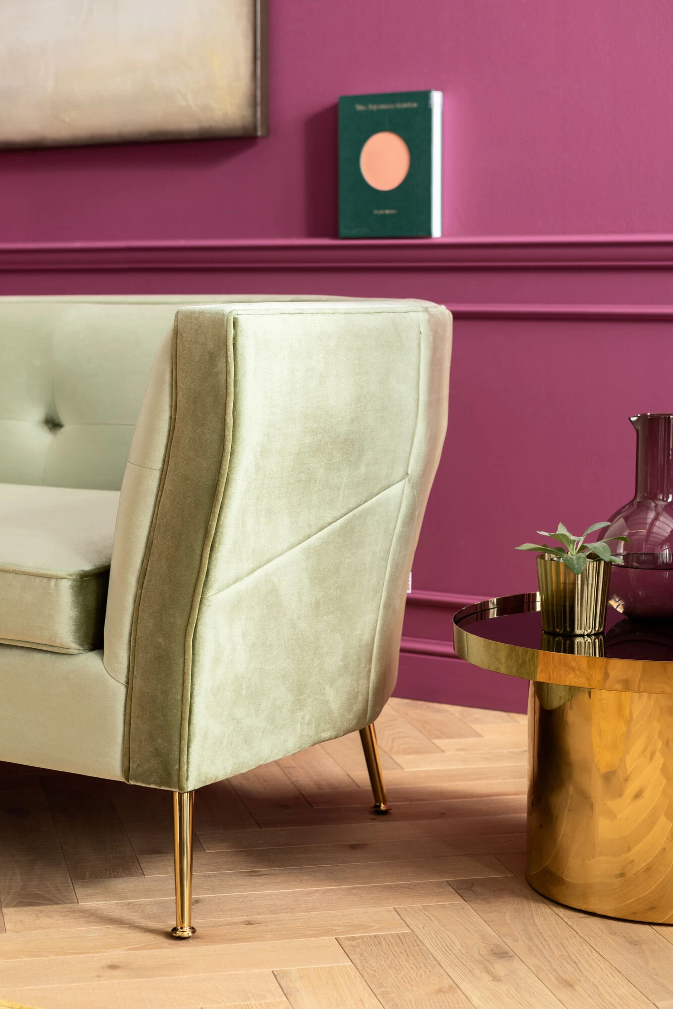 Sofa Rimini 2-Sitzer Grün – Bild 5