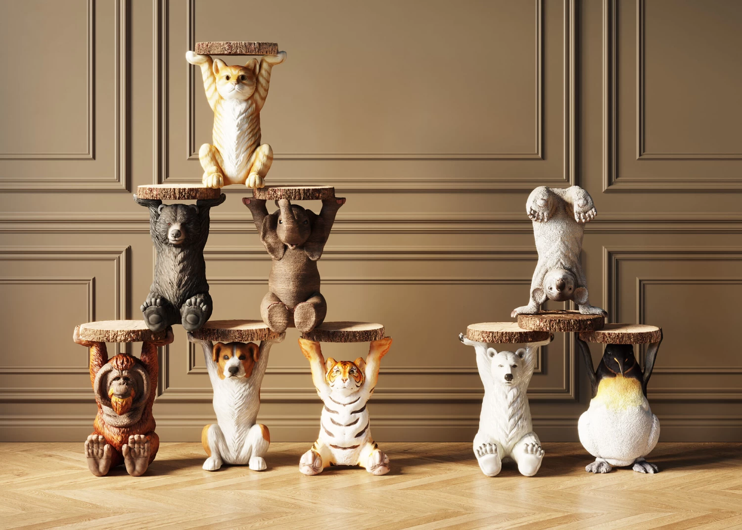 Beistelltisch Animal Mr Jack Ă33cm â Bild 3