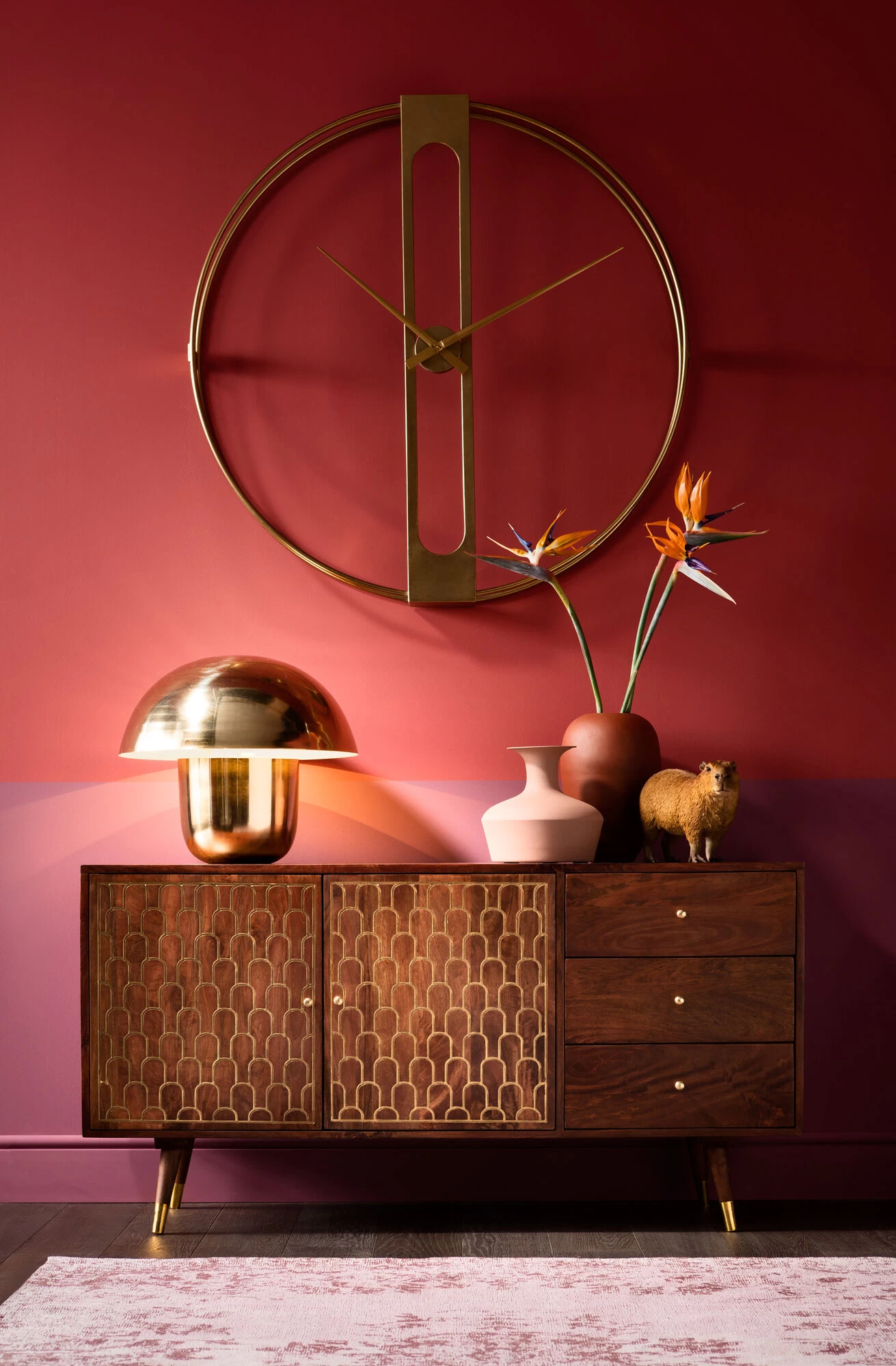 Tischleuchte Mushroom Brass – Bild 3