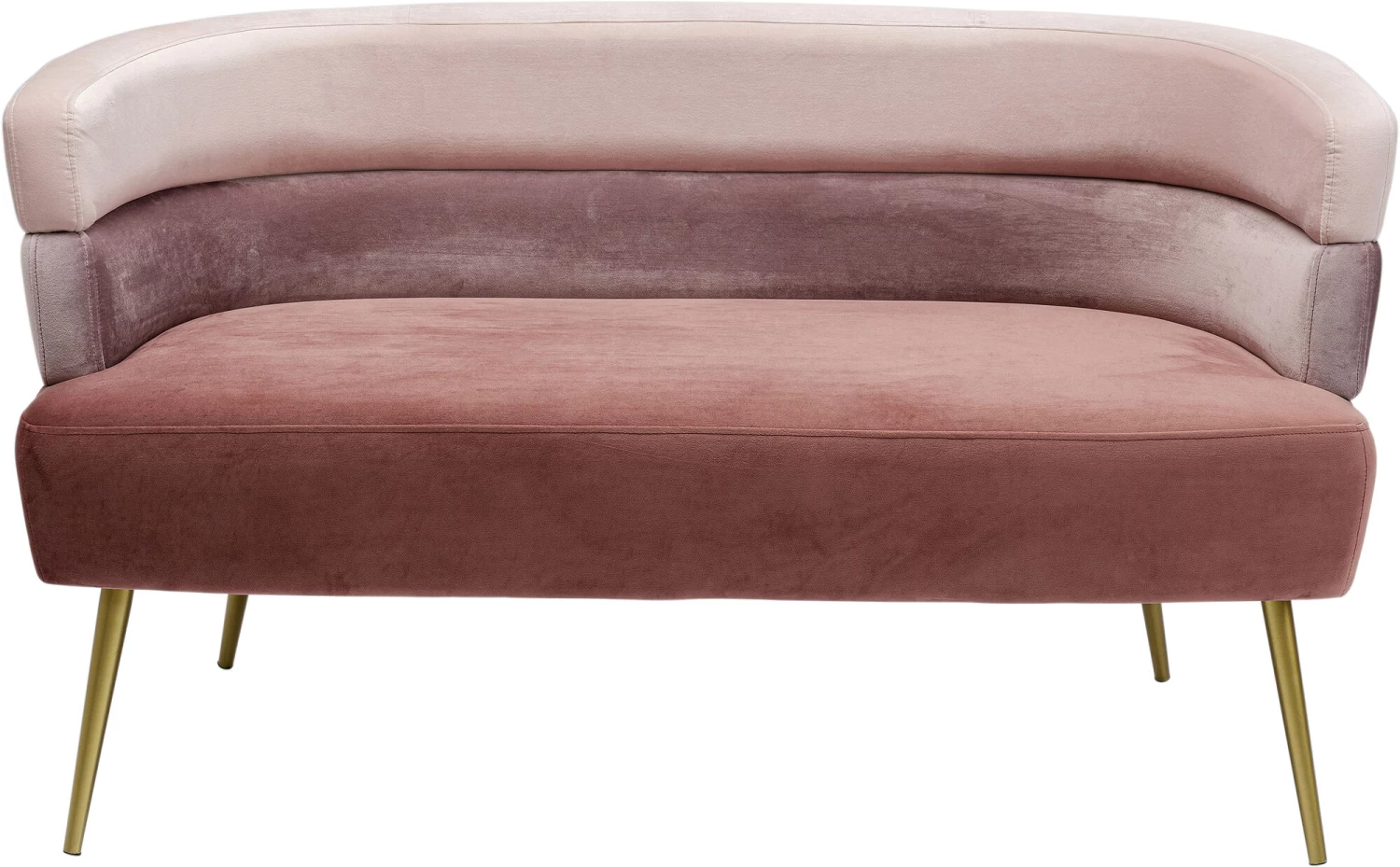 Sofa Sandwich 2-Sitzer Rosa – Bild 15