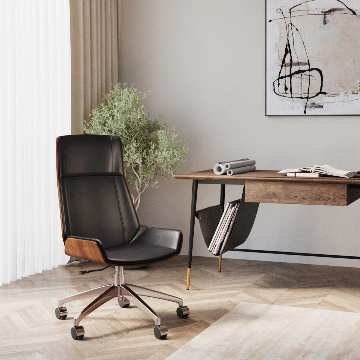 BĂĽrostuhl Rouven 120cm