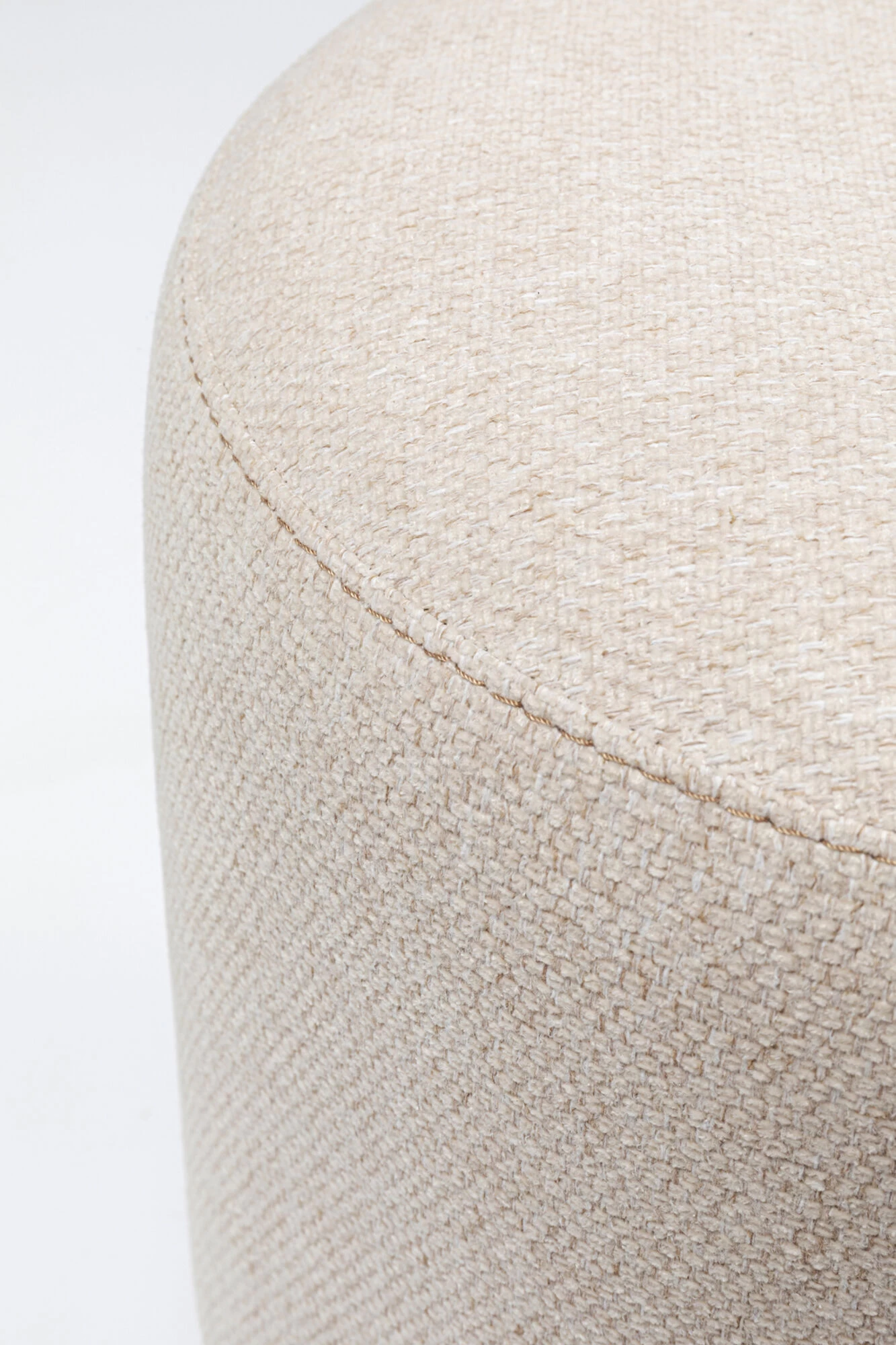 Hocker Cherry Creme Black Ø36cm – Bild 4