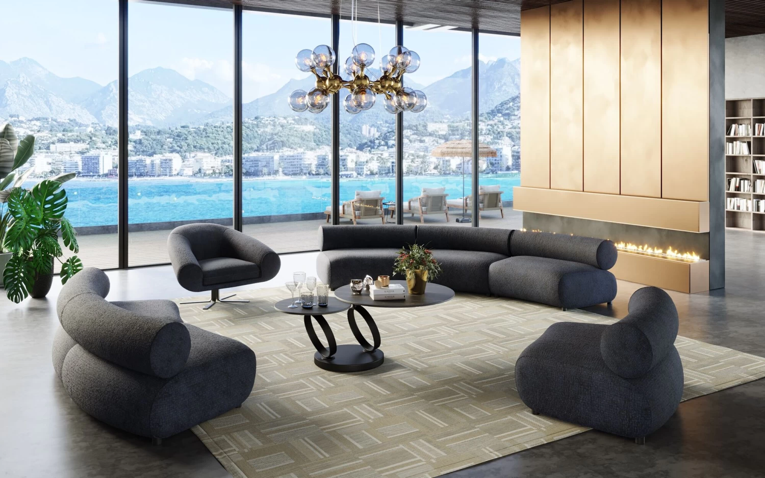 Drehsessel Ciao Midnight