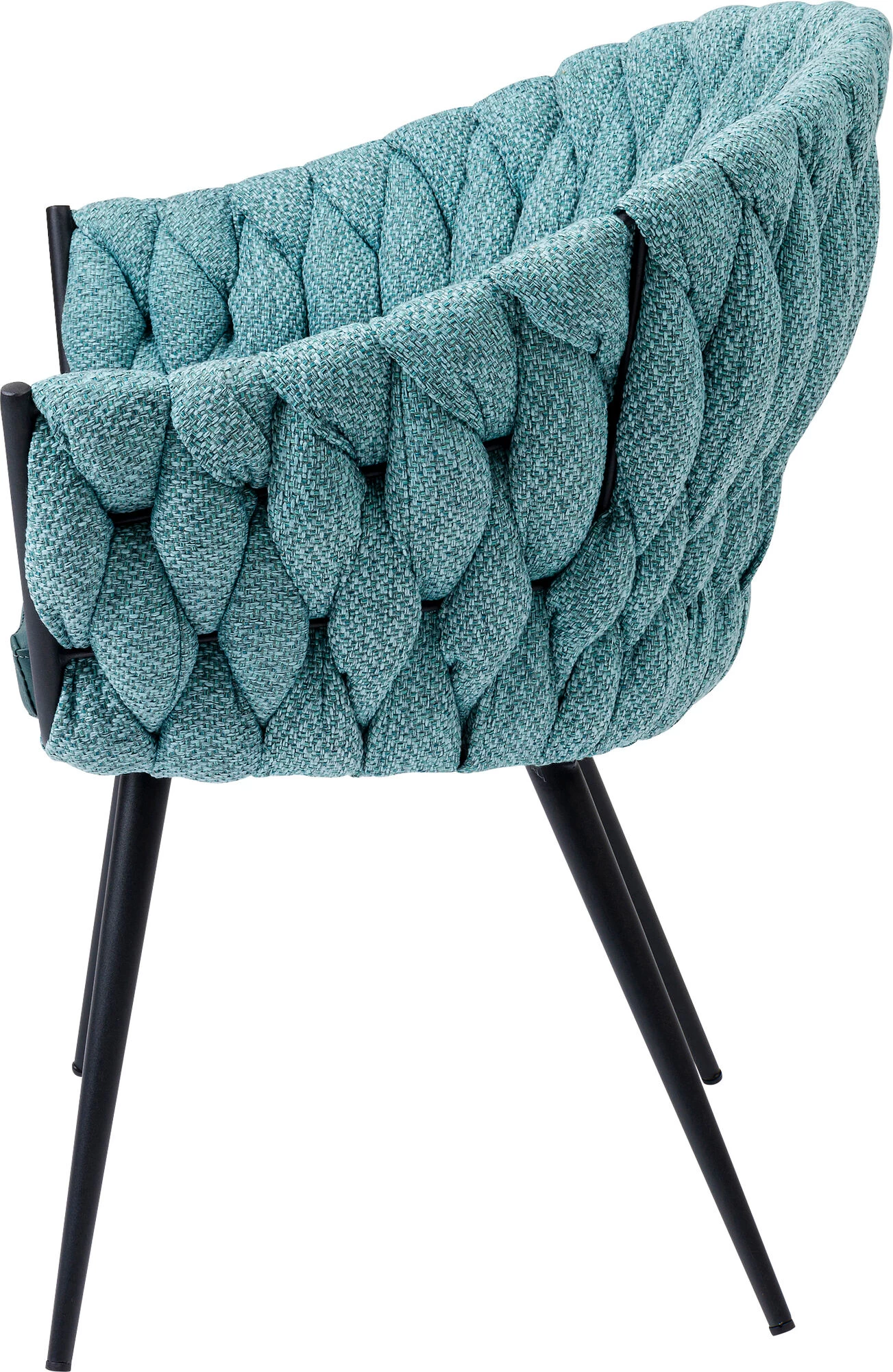 Armlehnstuhl Knot Petrol – Bild 6