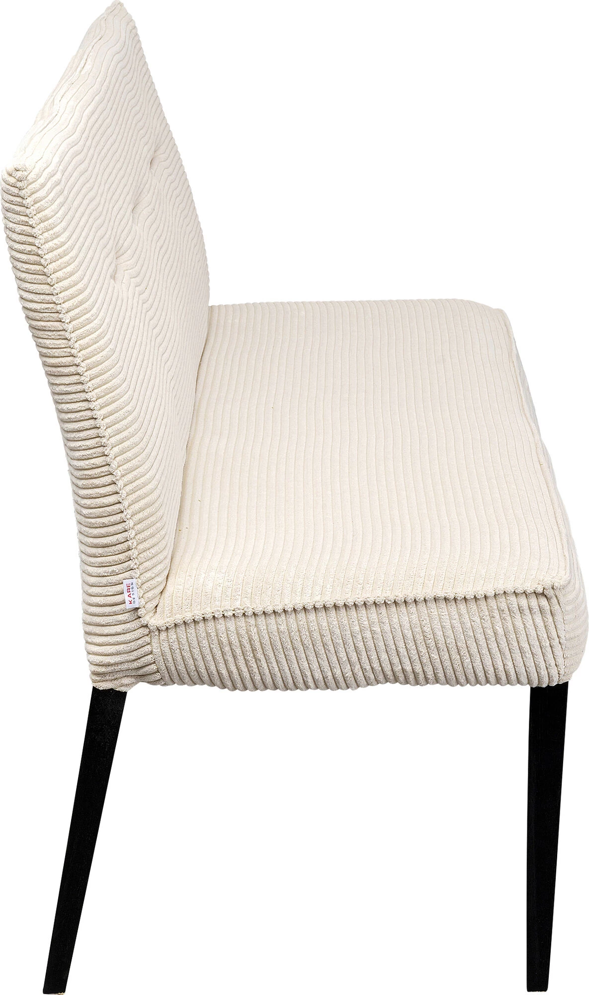 Bank Ledro Cord Creme 165cm – Bild 3