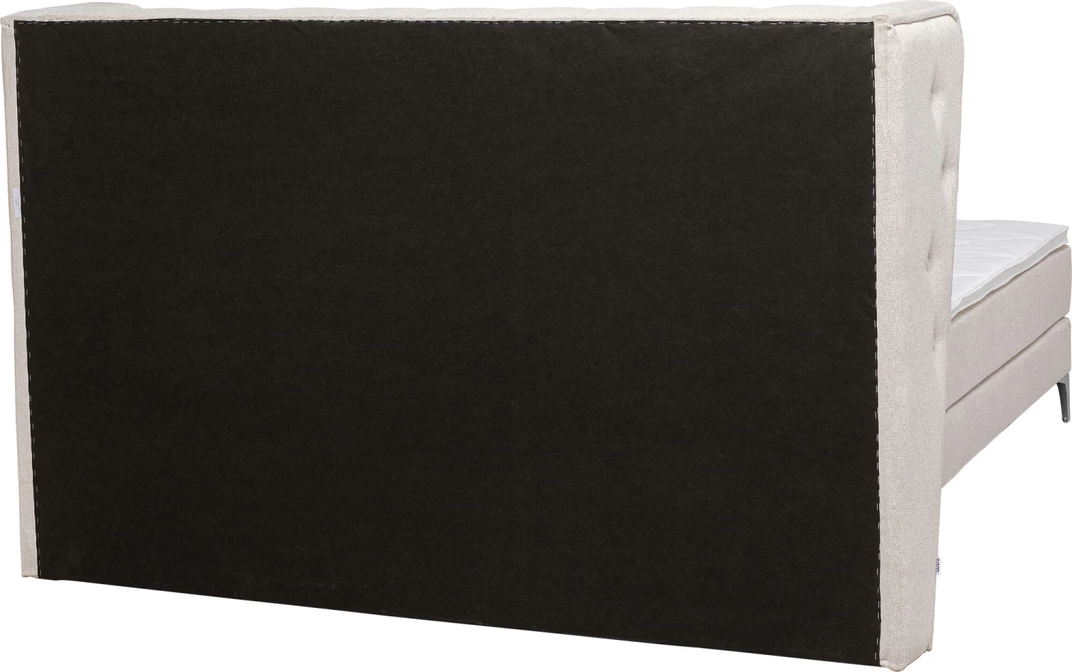 Boxspringbett Benito Moon Creme 160x200cm – Bild 5