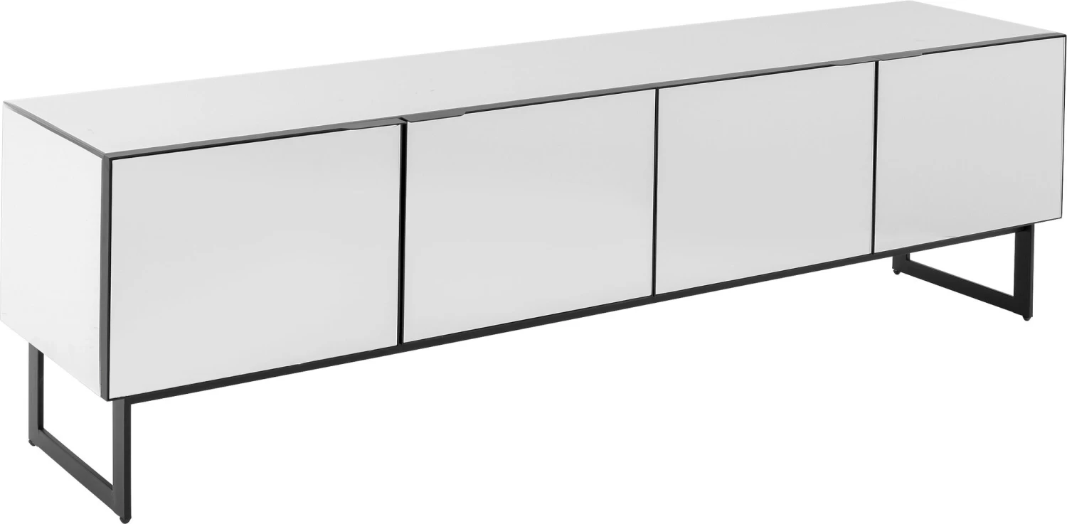 Lowboard Soran Schwarz 180x40cm