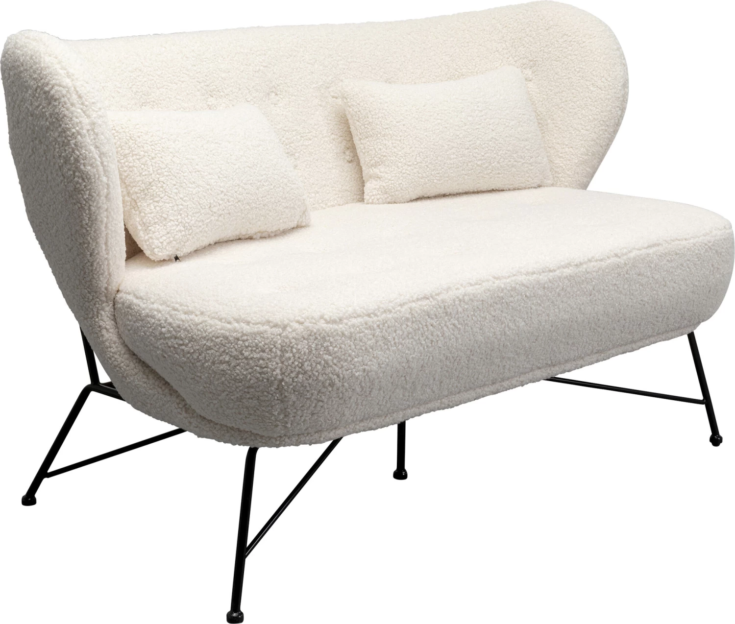 Sofa 2-Sitzer Jacky Teddy 139cm – Bild 2