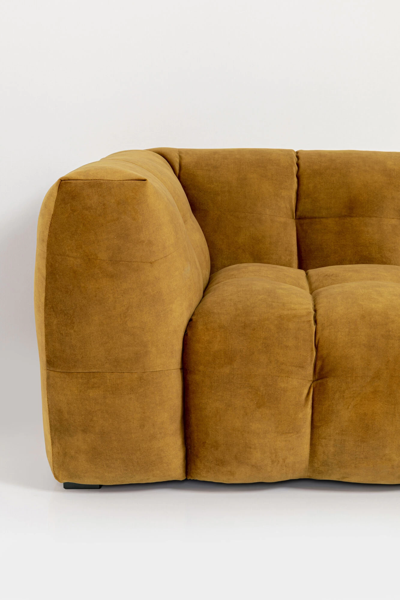 Ecksofa Salamanca Goldbraun Rechts – Bild 6