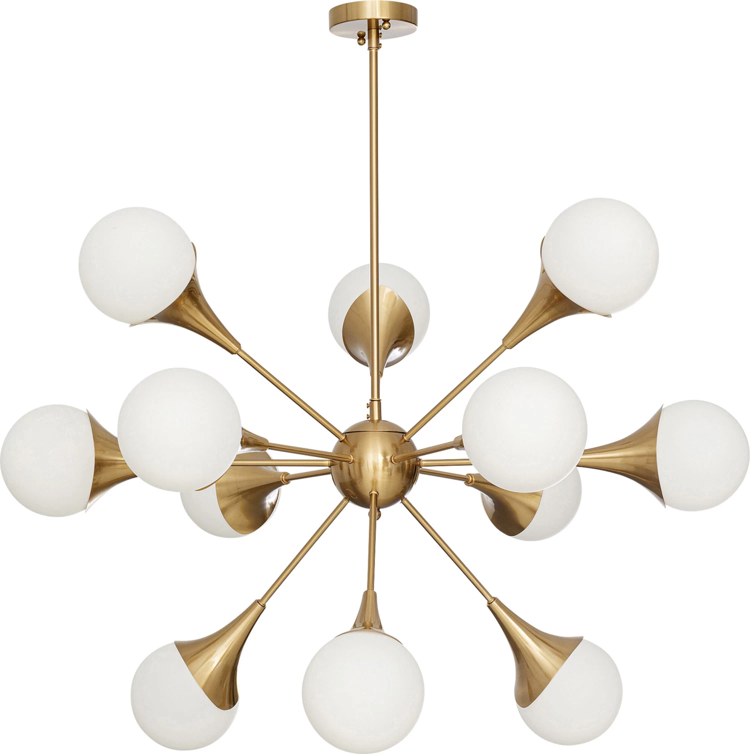 Hängeleuchte Bulb Fiction 12 Brass Ø102cm – Bild 2