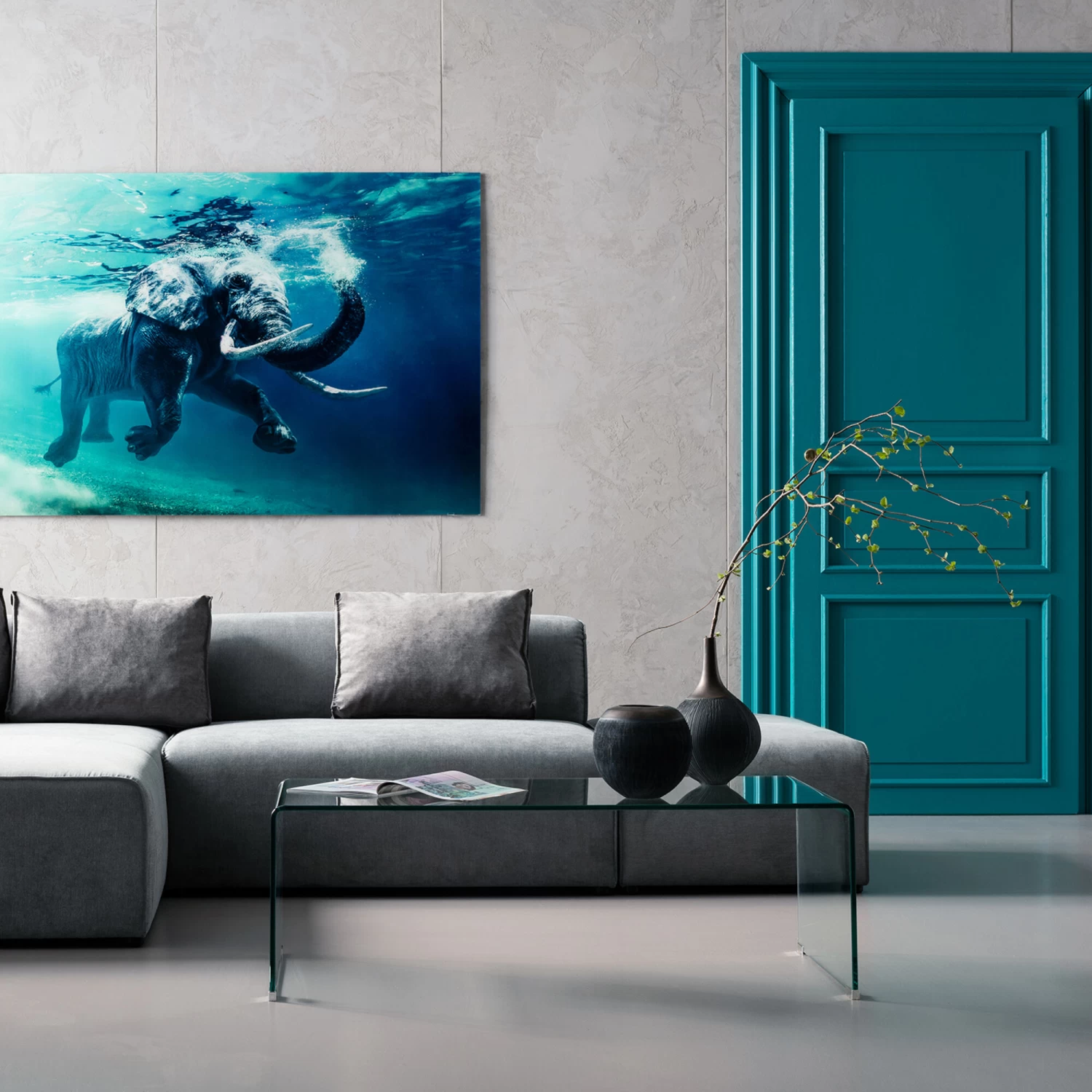 Couchtisch Clear Club Basic 120x60cm – Bild 2