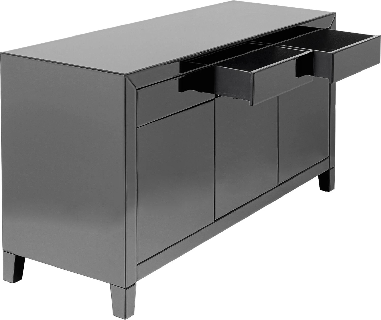 Sideboard Luxury Push Grau – Bild 12