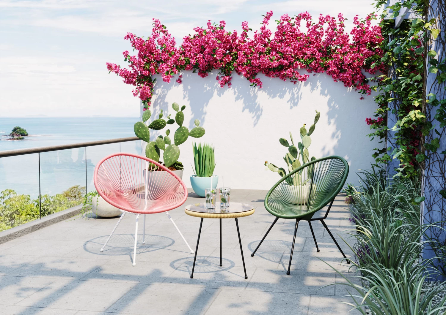 Sessel Acapulco Grün – Bild 2