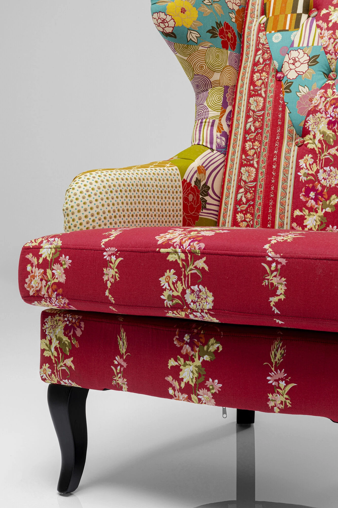 Sessel Patchwork Red – Bild 8