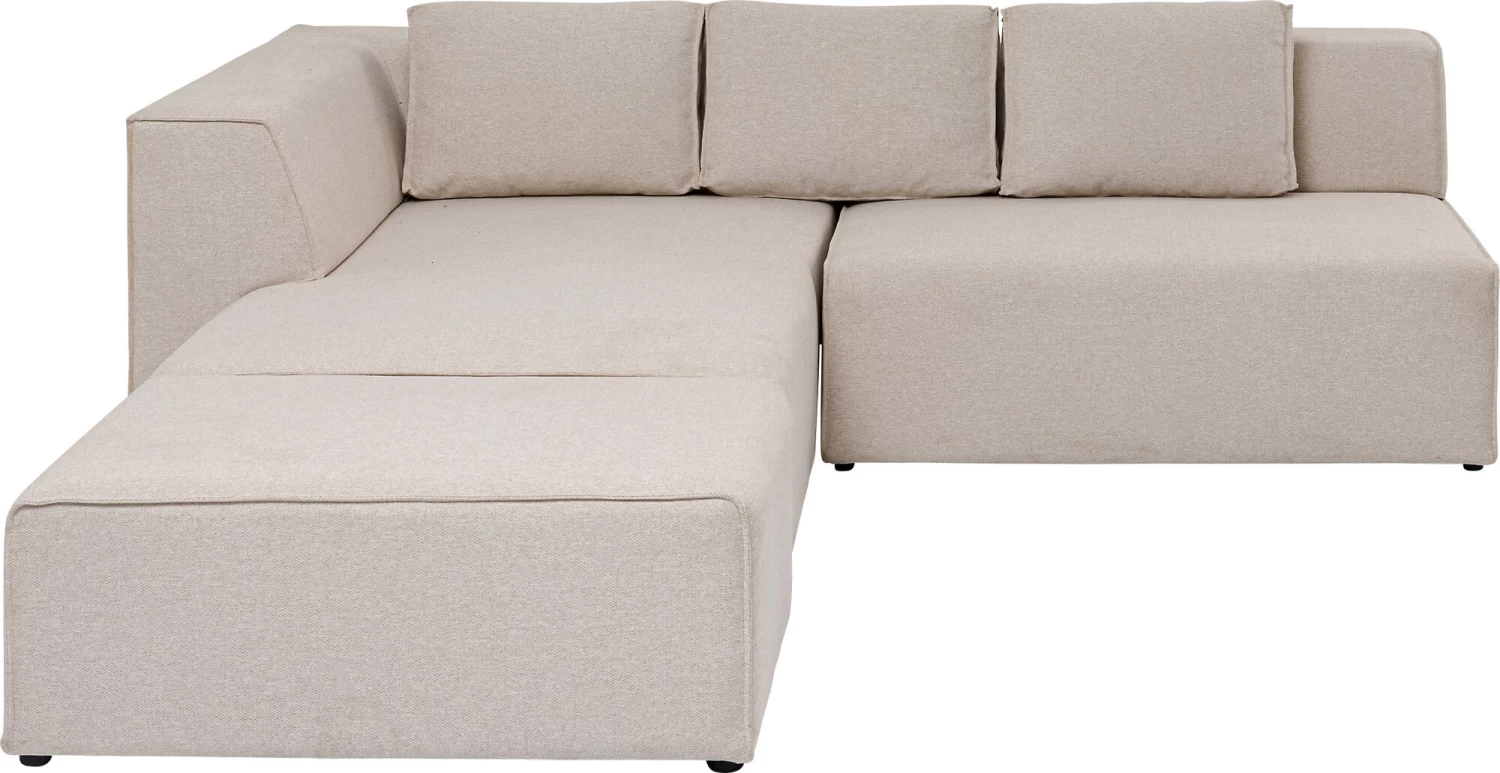 Ecksofa Infinity Ottomane Creme Links – Bild 10