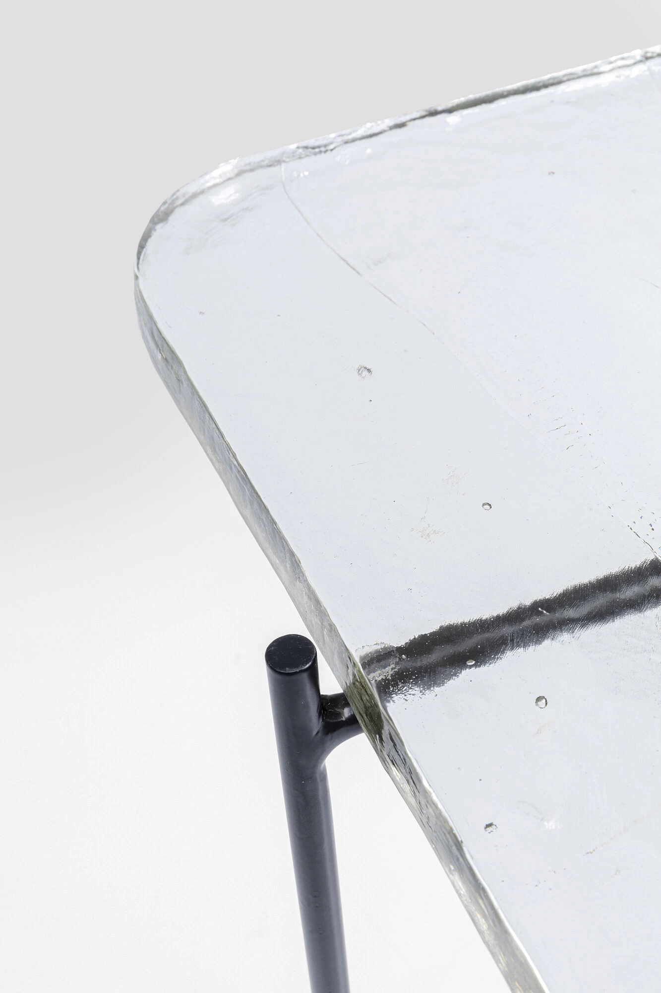 Couchtisch Ice Schwarz 63x46cm – Bild 12