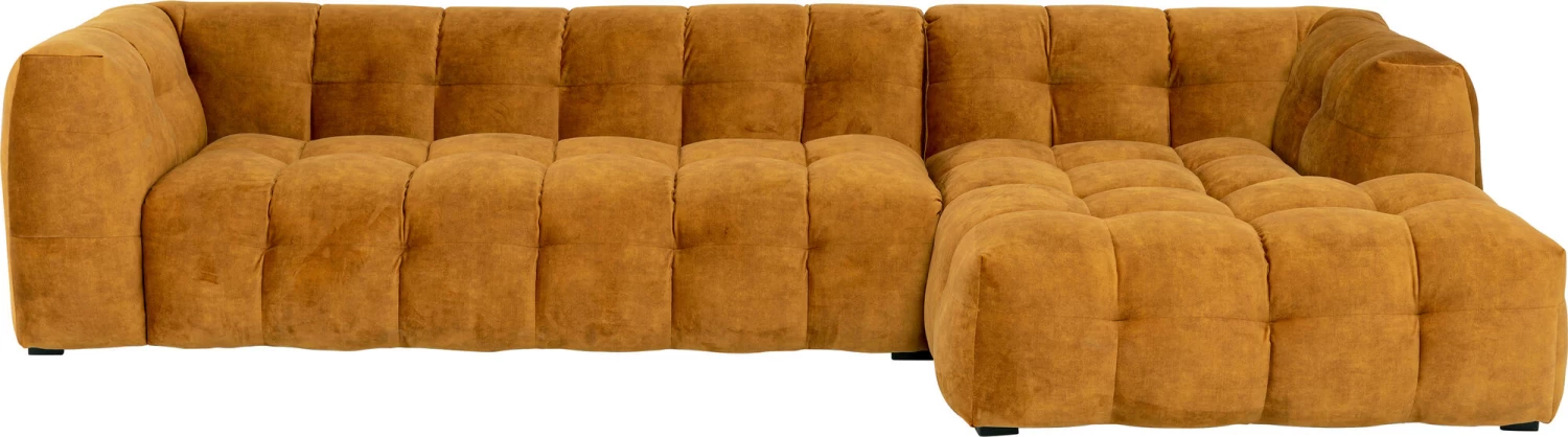 Ecksofa Salamanca Goldbraun Rechts – Bild 12