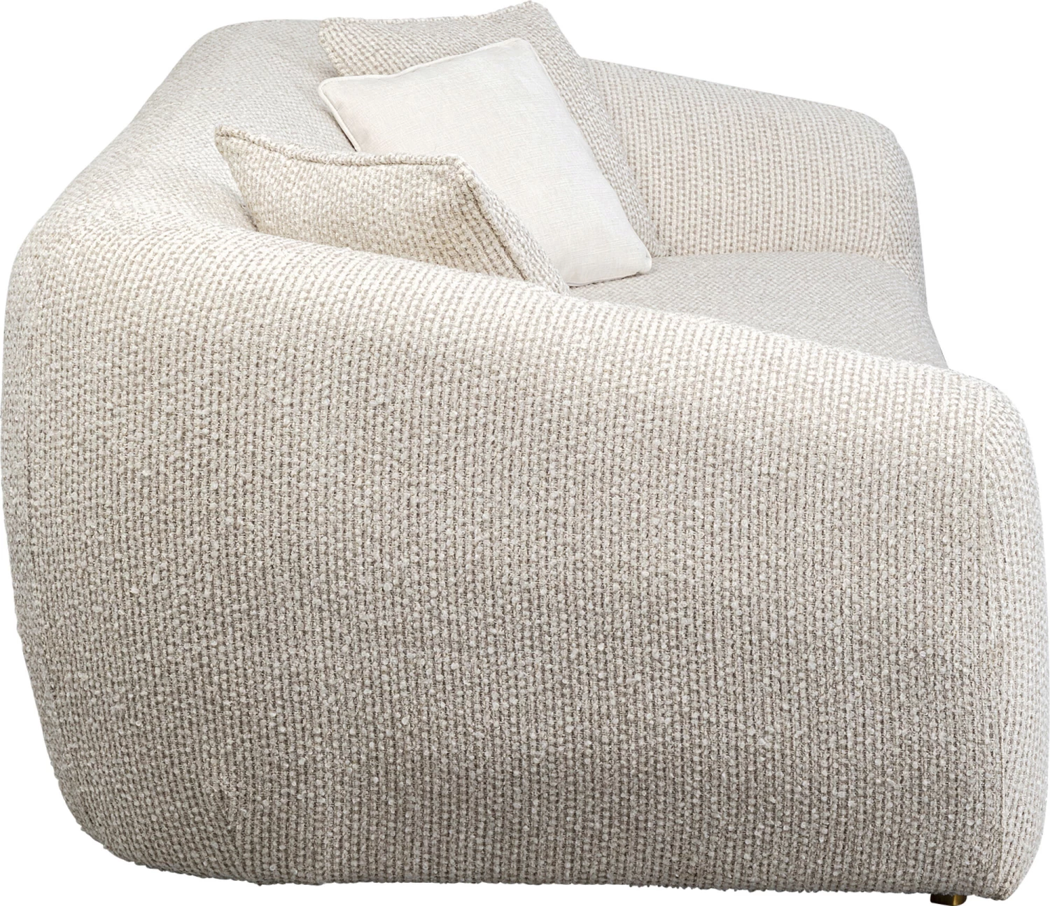 Sofa 3- Sitzer Jana Grau 236cm – Bild 3
