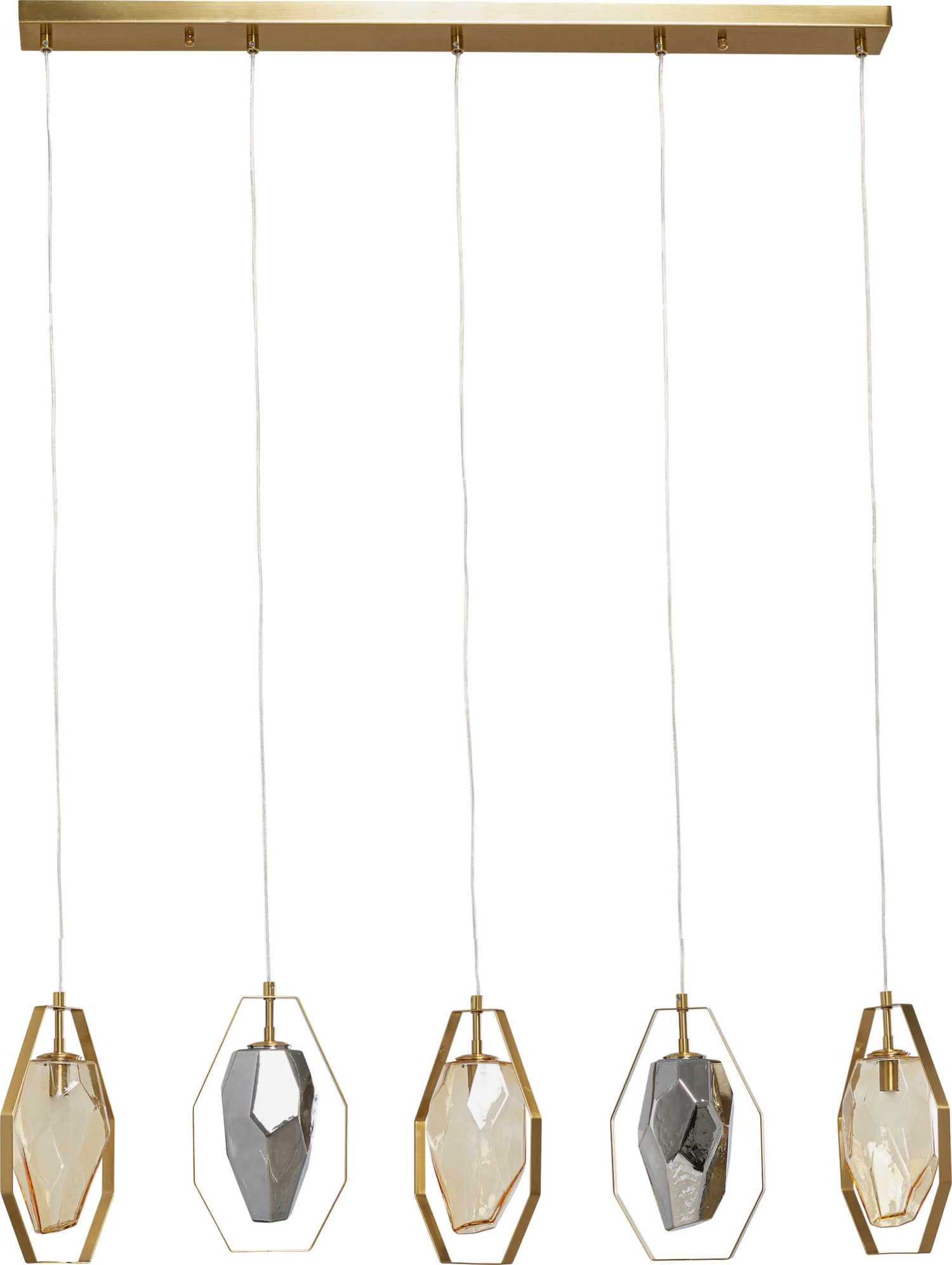 HĂ€ngeleuchte Diamond Fever Dining Brass 110cm â Bild 6