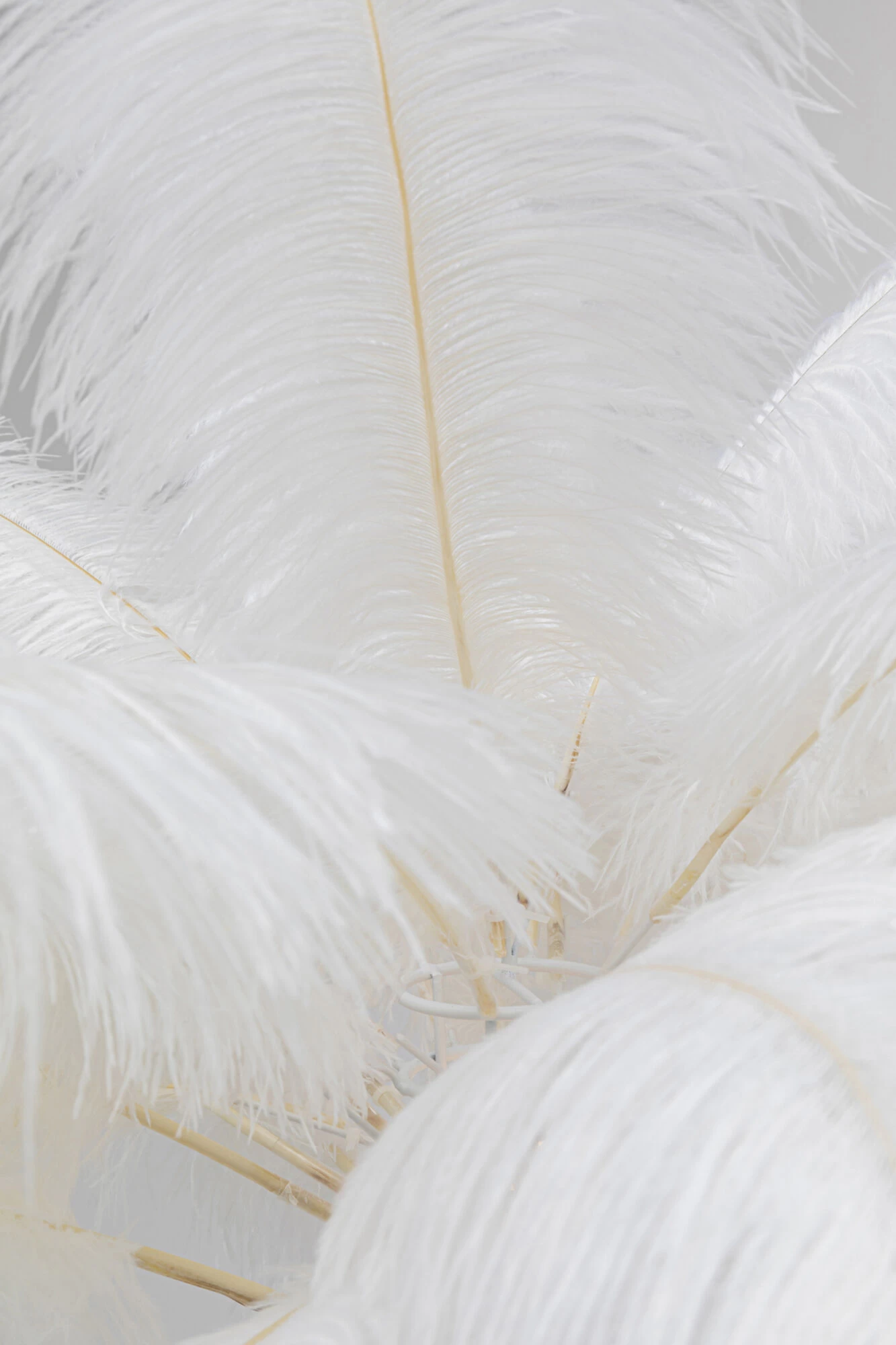 Stehleuchte Feather Palm Weiß 165cm – Bild 4