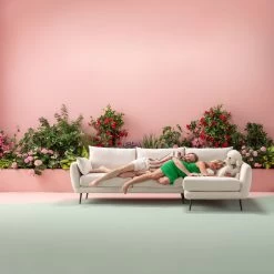 Ecksofa Amalfi Links Creme 275cm