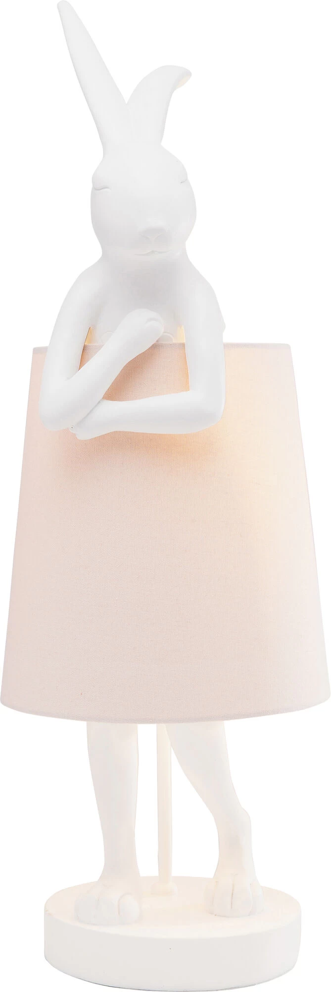 Tischleuchte Animal Rabbit Weiß/Rosa 68cm – Bild 9