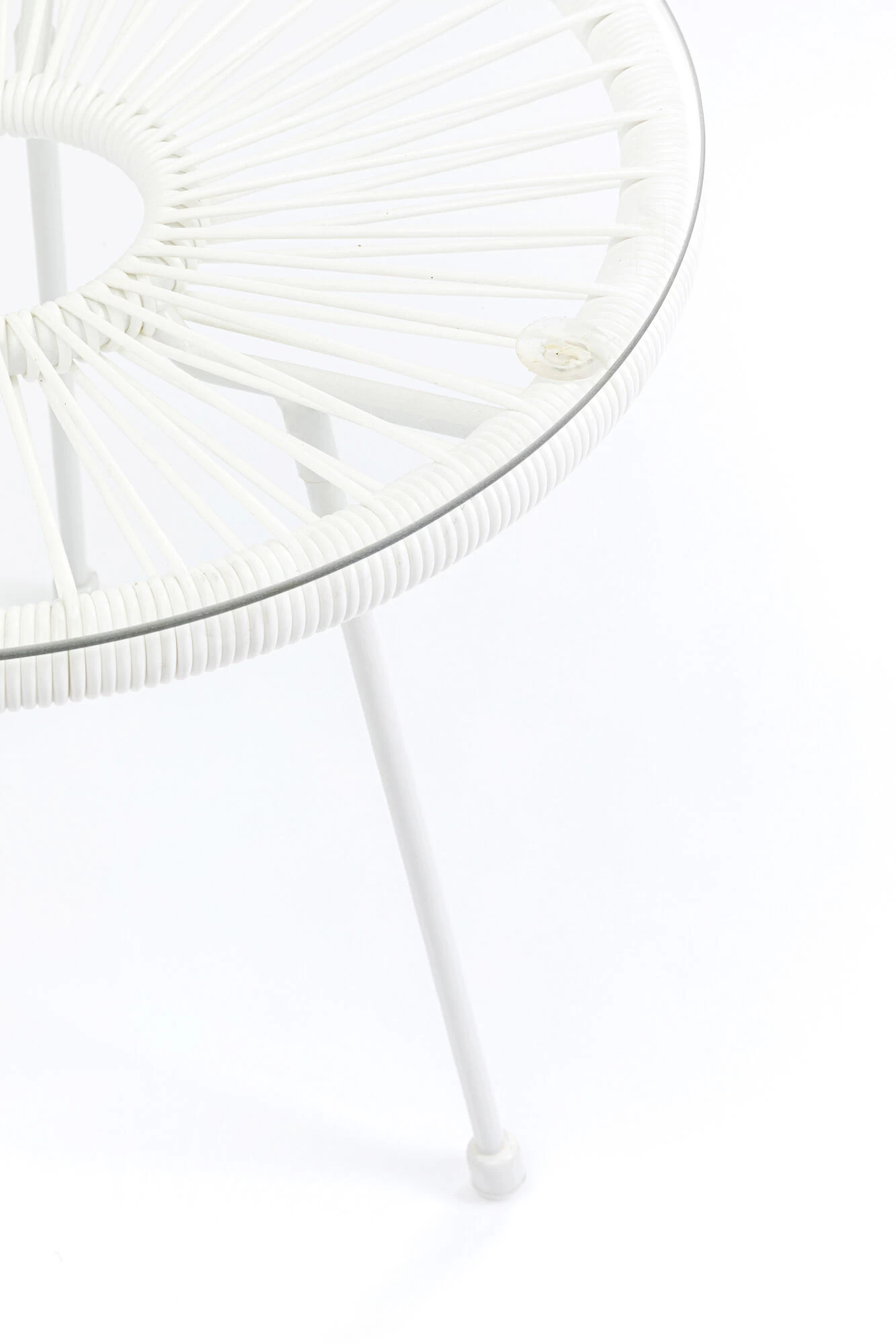 Beistelltisch Acapulco Mono Weiß – Bild 4