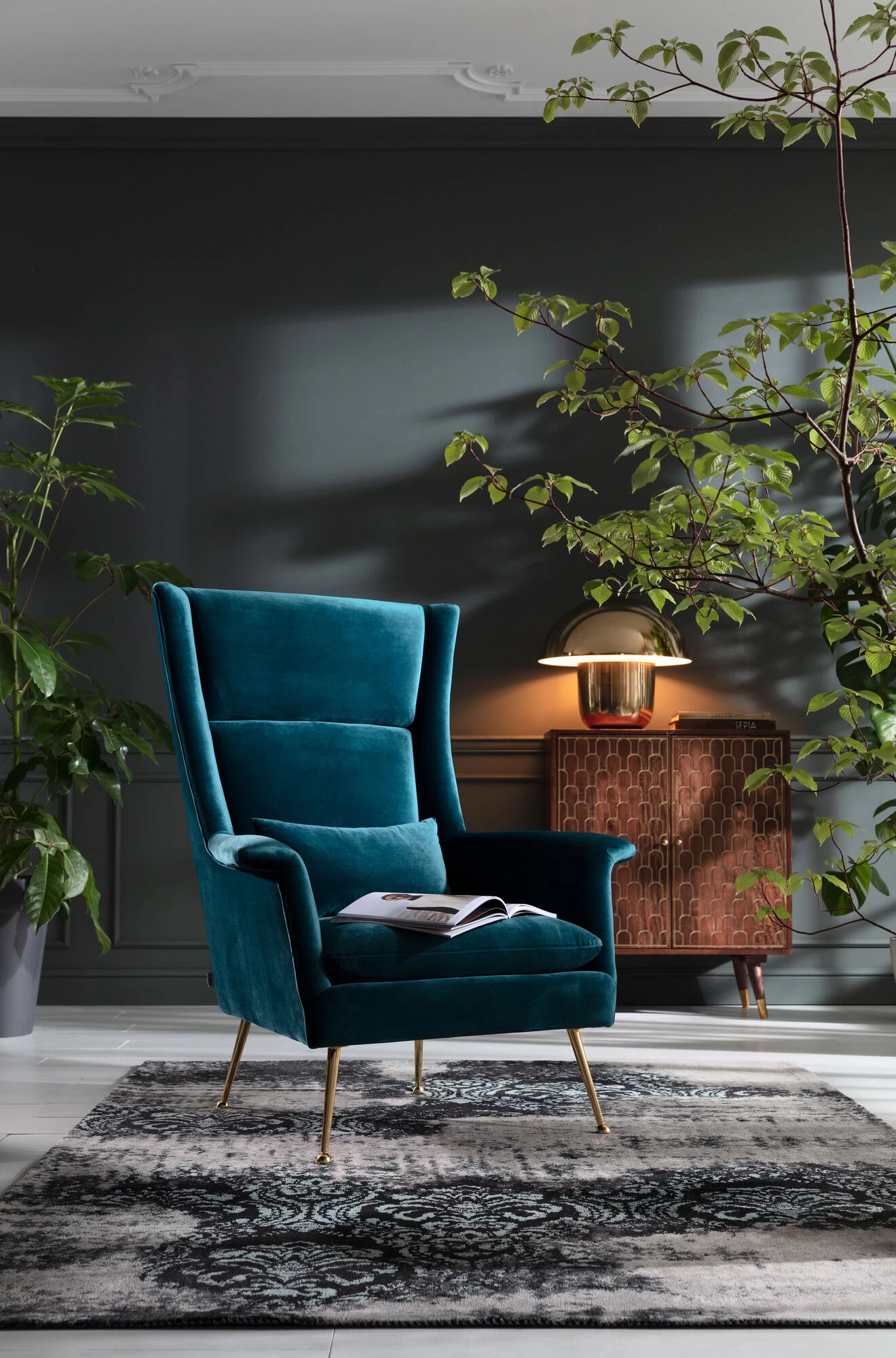 Sessel Vegas Forever Petrol – Bild 2