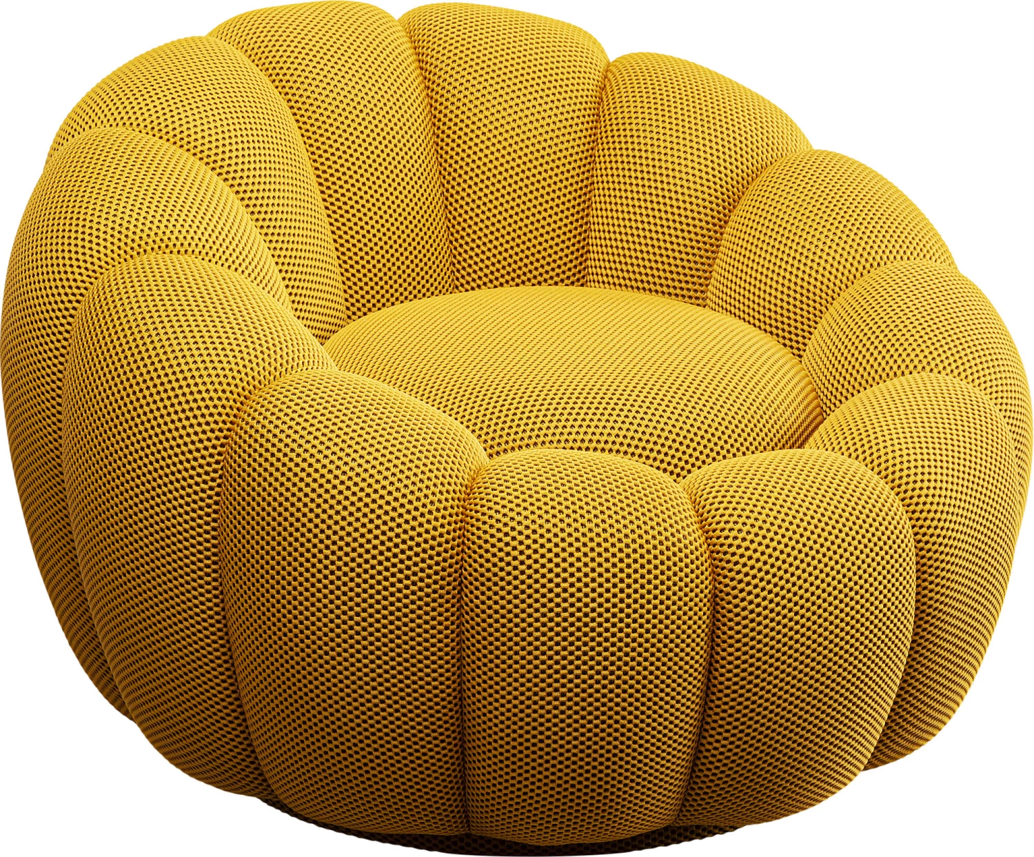 Drehsessel Peppo Bloom Gelb