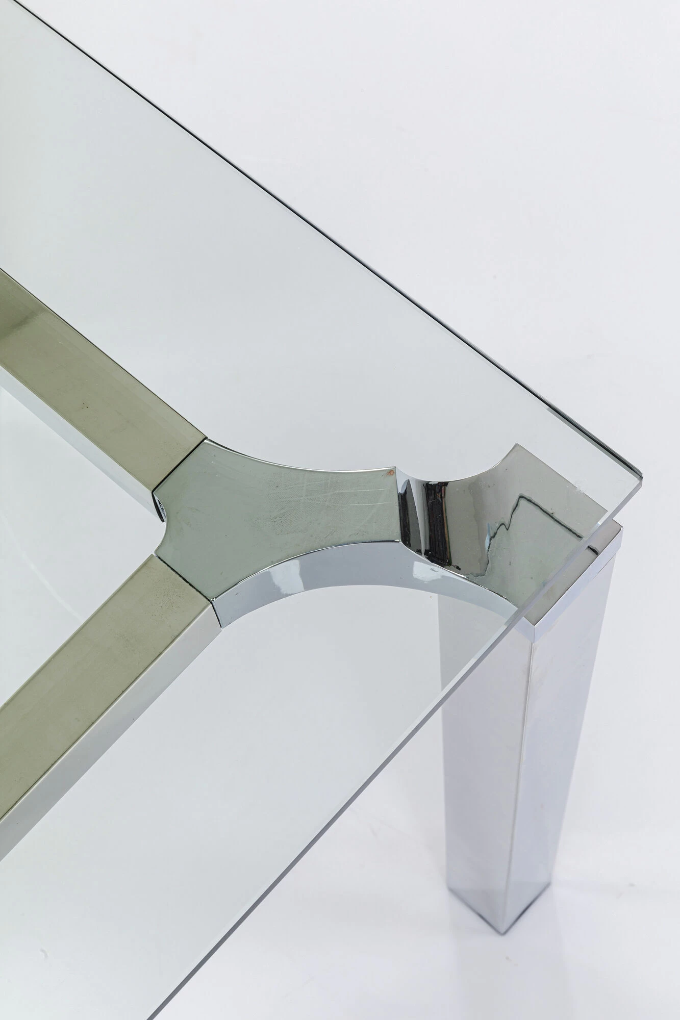 Schreibtisch Lorenco Chrom Winkelcombi 210x180cm – Bild 11