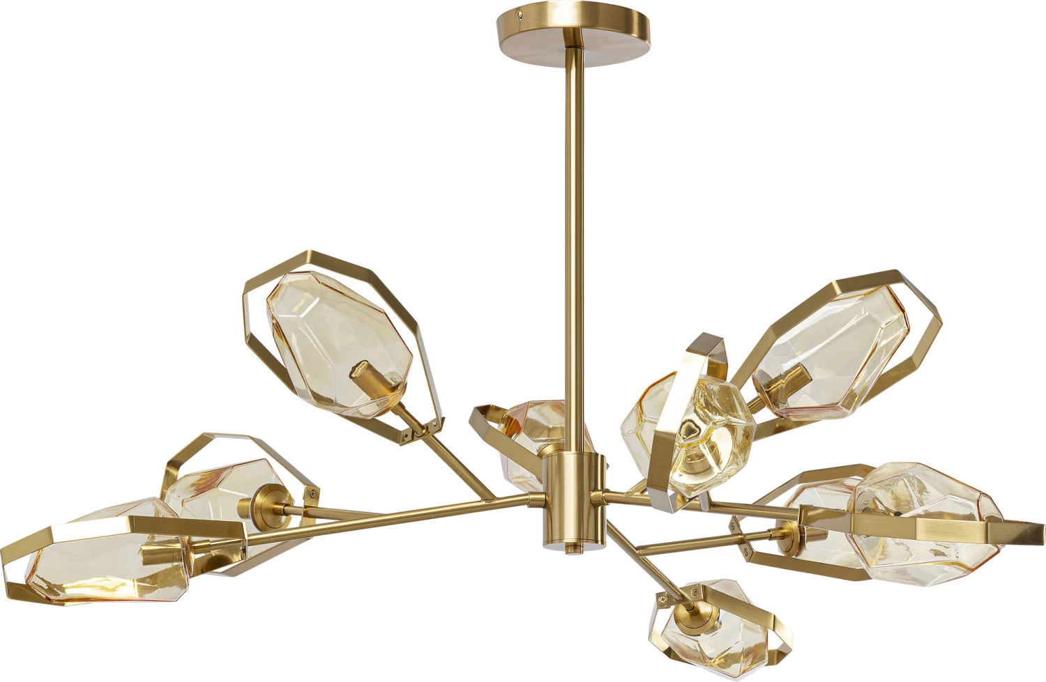 Hängeleuchte Diamond Fever Ufo Brass Ø106cm