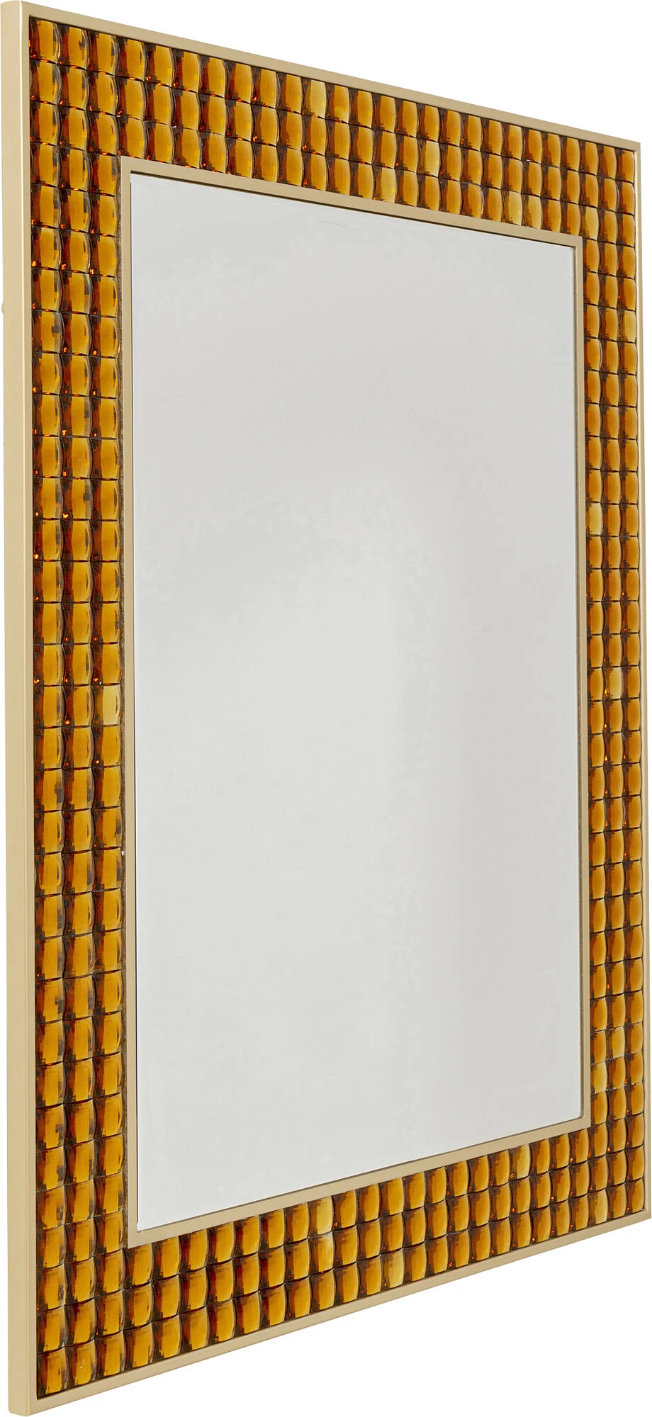 Wandspiegel Crystals Messing 80x100cm