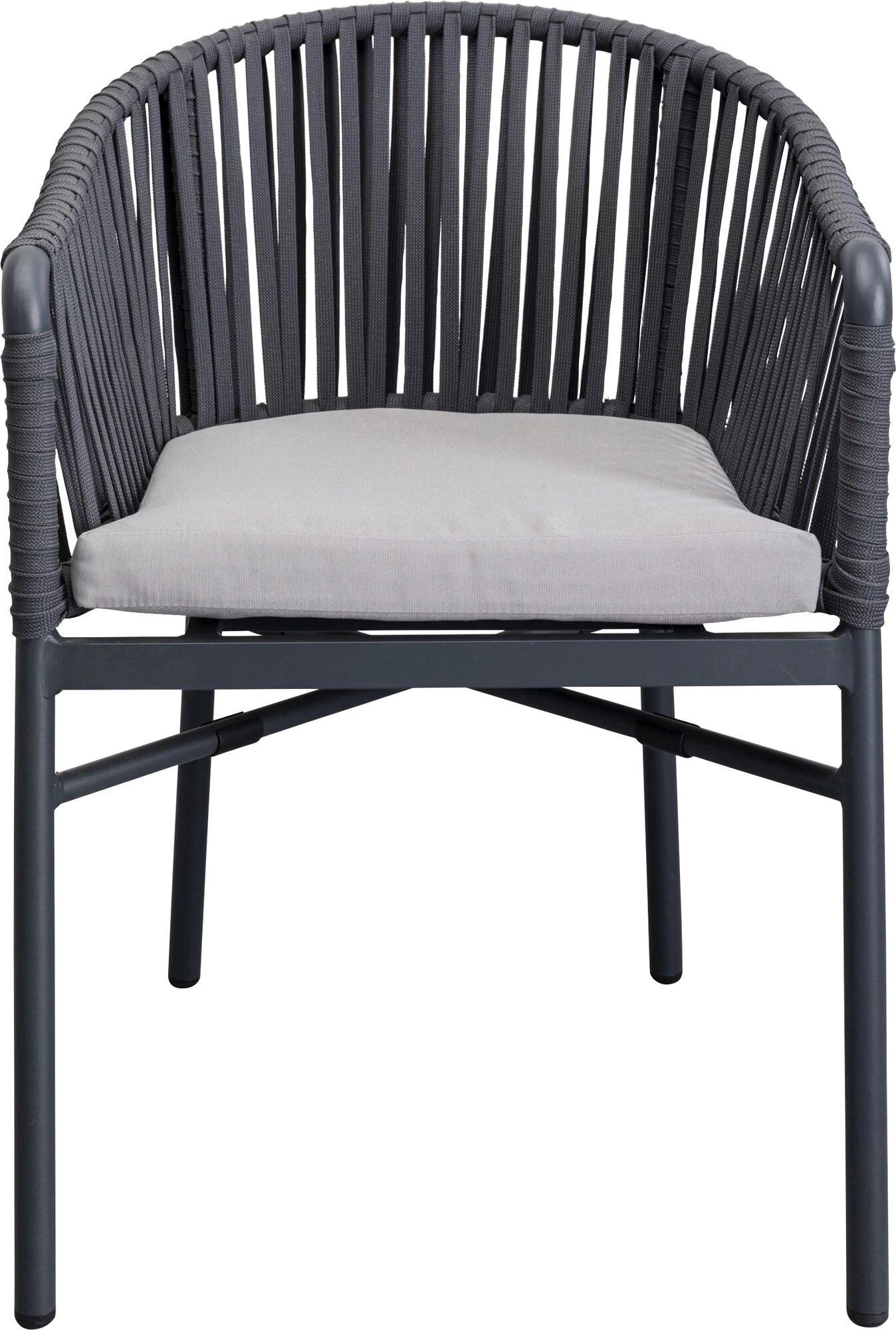 Armlehnstuhl Santanyi Dunkelgrau – Bild 11