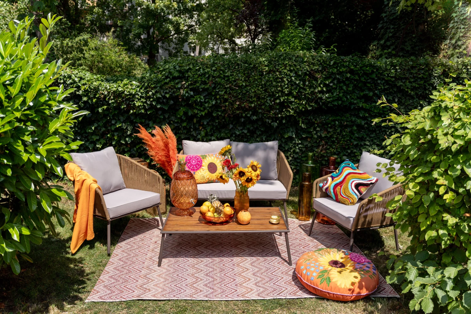 Sitzgruppe Elba Quattro Natur(4/tlg.)