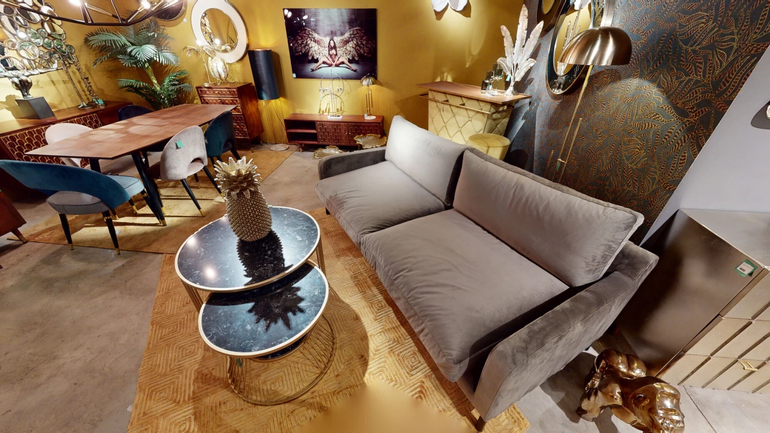 Hochkommode Muskat 6 Schübe