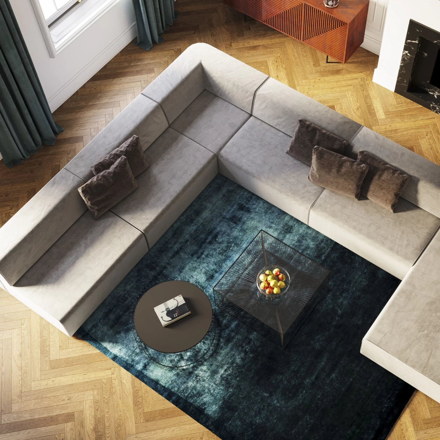 Infinity 2-Sitzer 120 Elements Grau