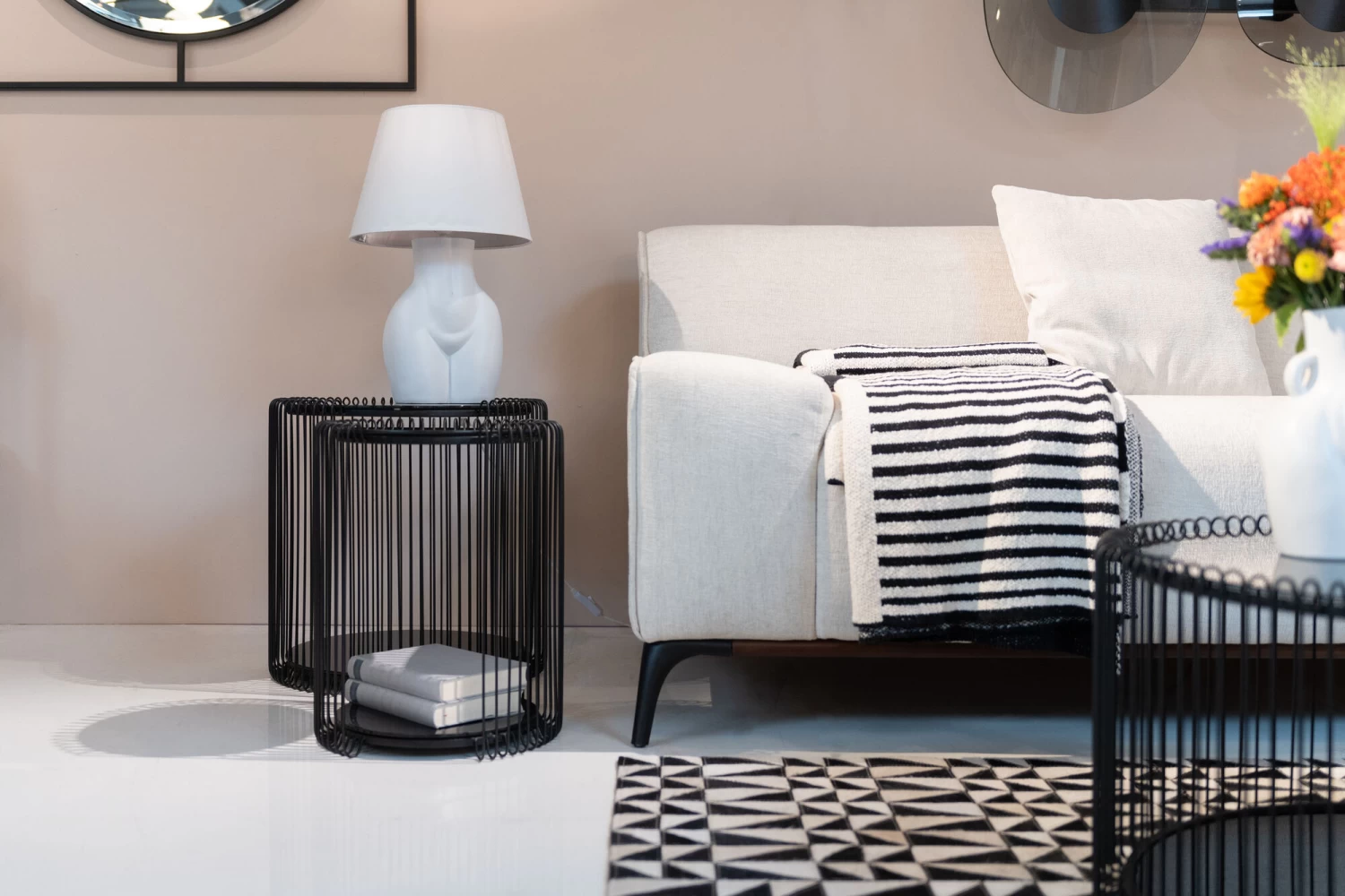 Beistelltisch Wire Double Schwarz (2/Set) â Bild 2