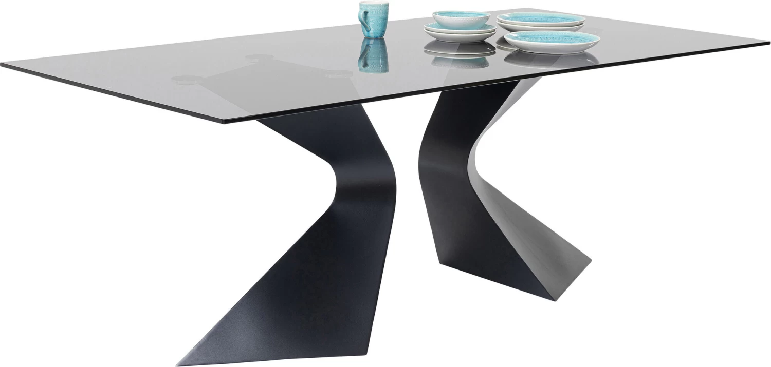 Tisch Gloria Schwarz 200x100cm – Bild 8