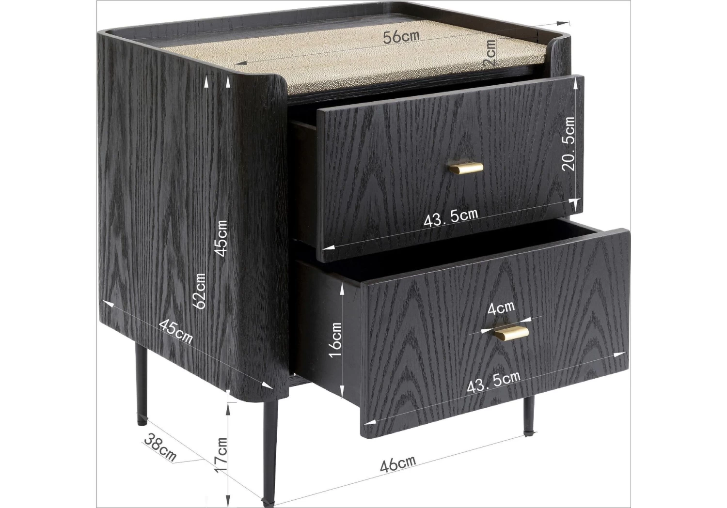 Kommode Klein Milano – Bild 17