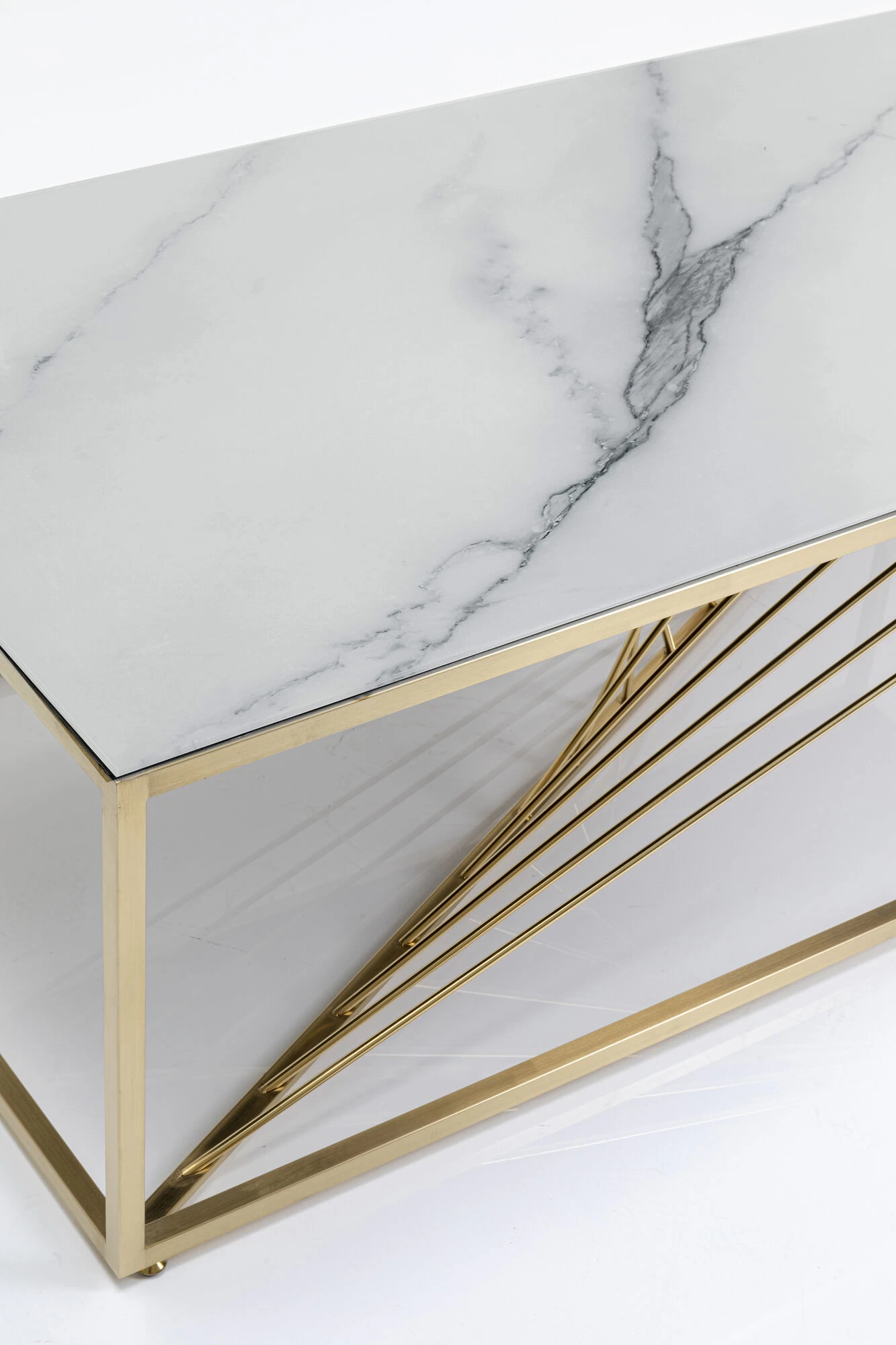 Couchtisch Art Marble Glass 140x70cm – Bild 4
