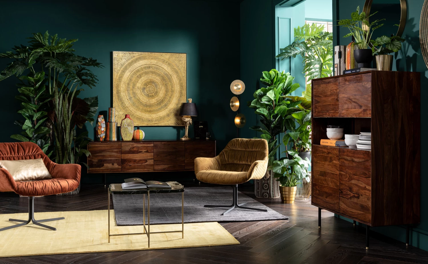 Drehstuhl Colmar Gelb – Bild 5