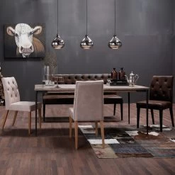 Stuhl Casual Buttons Vintage