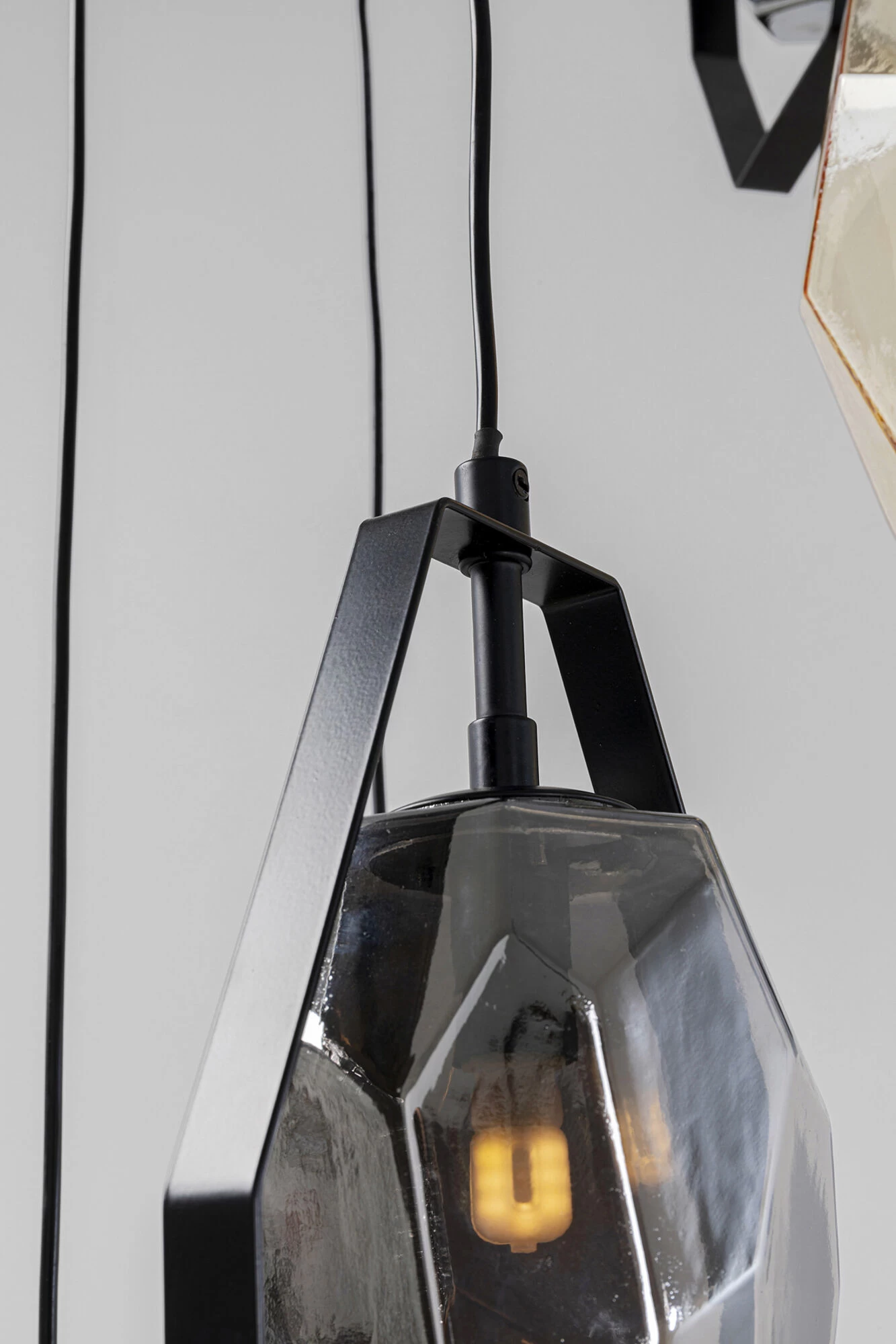 Hängeleuchte Diamond Fever Spiral Schwarz Ø42cm – Bild 8