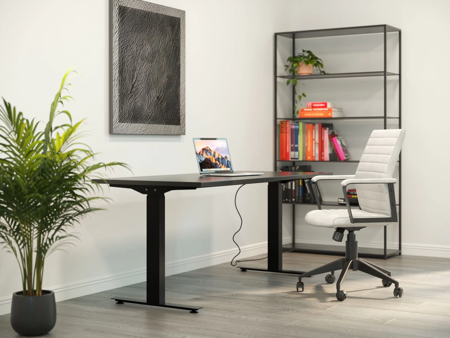 Bürostuhl Labora Weiß – Bild 3