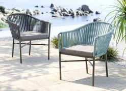 Armlehnstuhl Santanyi Petrol