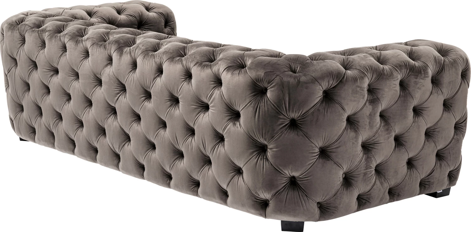 Sofa Metropol 3-Sitzer Grau 238cm – Bild 6